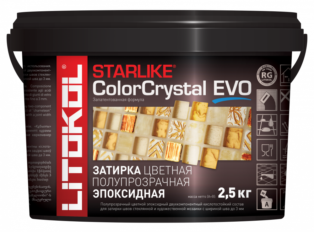 LITOKOL Starlike Color Crystal Evo