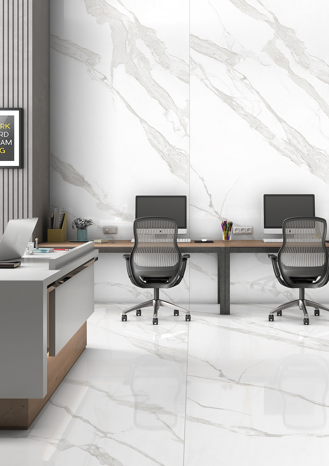 На пол Polished Metalyn Beige Elegance 120х120 - фото 3