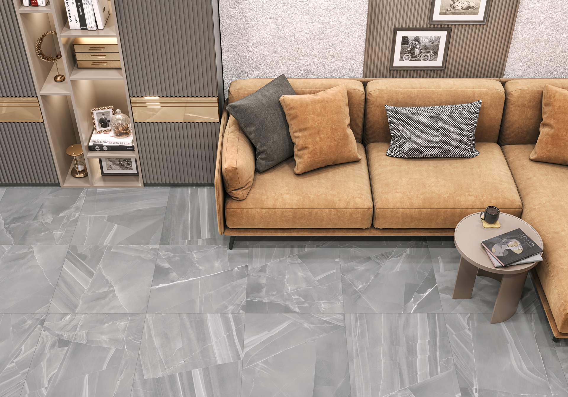 60120IPR17 На пол Impression Steel Sugar 600x1200x9.5 - фото 15