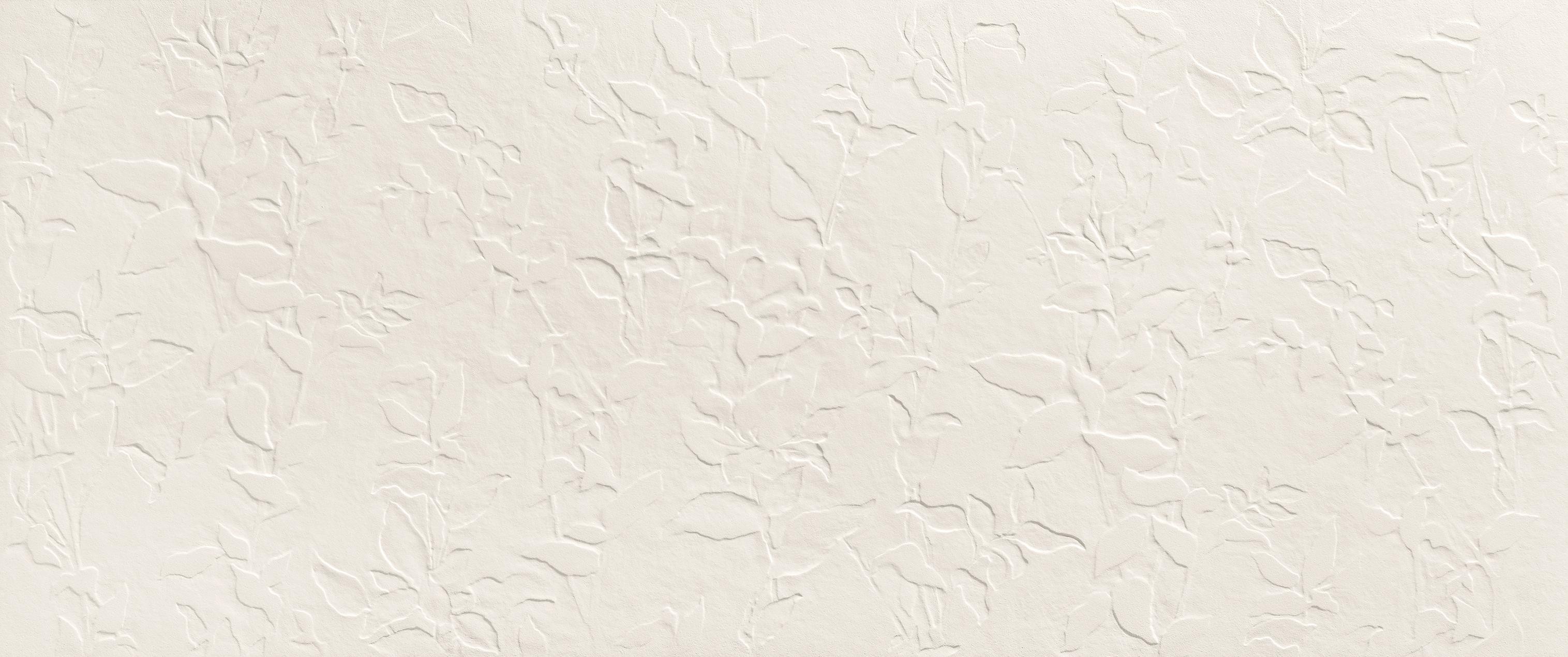 AHQW Настенная 3D Wall Plaster Jasmine White 50x120