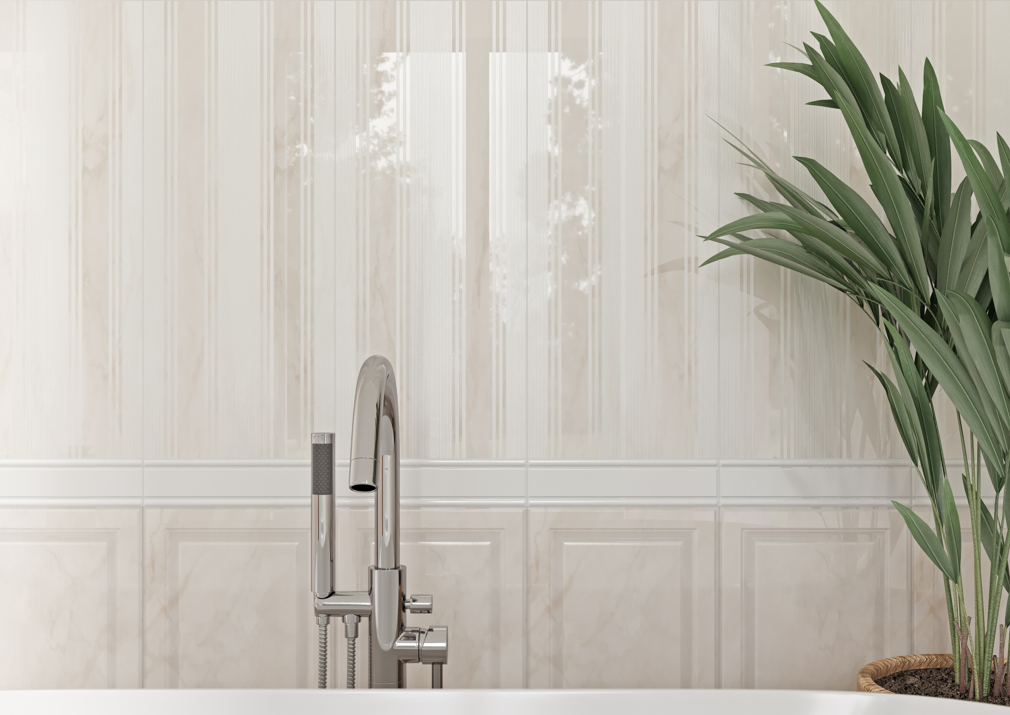 010100001207 На стену Lira Beige wall 02 - фото 10