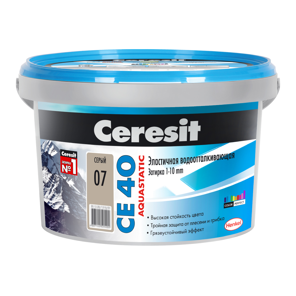 1046818  CE 40 1046818 CE 40/2 Затирка эл вод против (серая) 2 кг