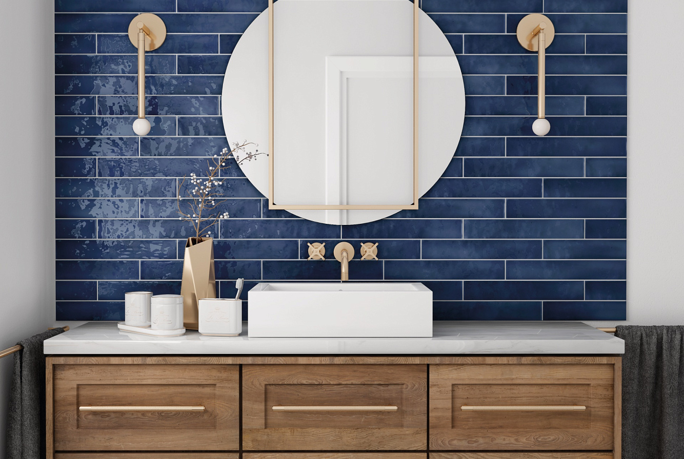 26920 На стену Manacor Ocean Blue 10x10 - фото 3