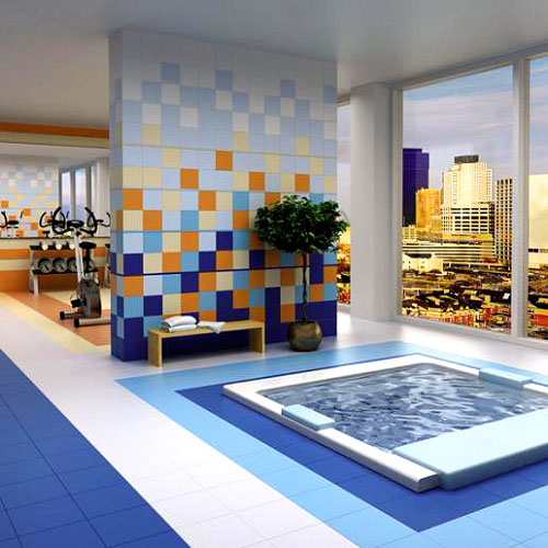 5281 На стену Калейдоскоп Аквамарин светлый - фото 5