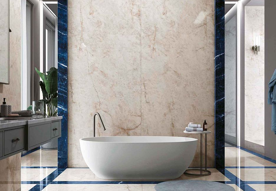 101769 На пол Marble MB22 Calacatta Viola Lev 12mm 162x324 - фото 6