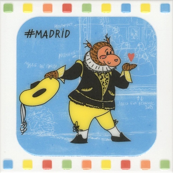 NT/A265/5009 Декор Большое путешествие Мадрид