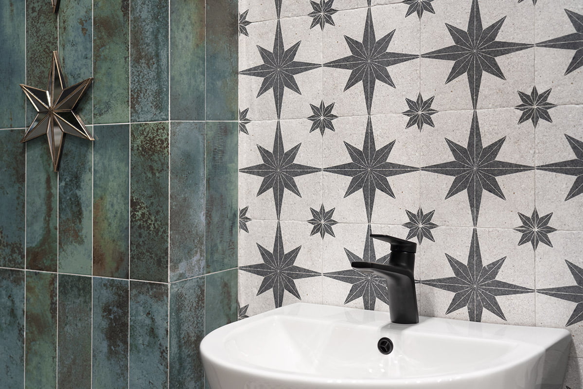 PT03243 На стену Bellagio Arco Blu 10x30 - фото 5