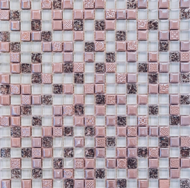 Plaza 8*15*15 300*300 На пол Мозаика стеклянная Plaza