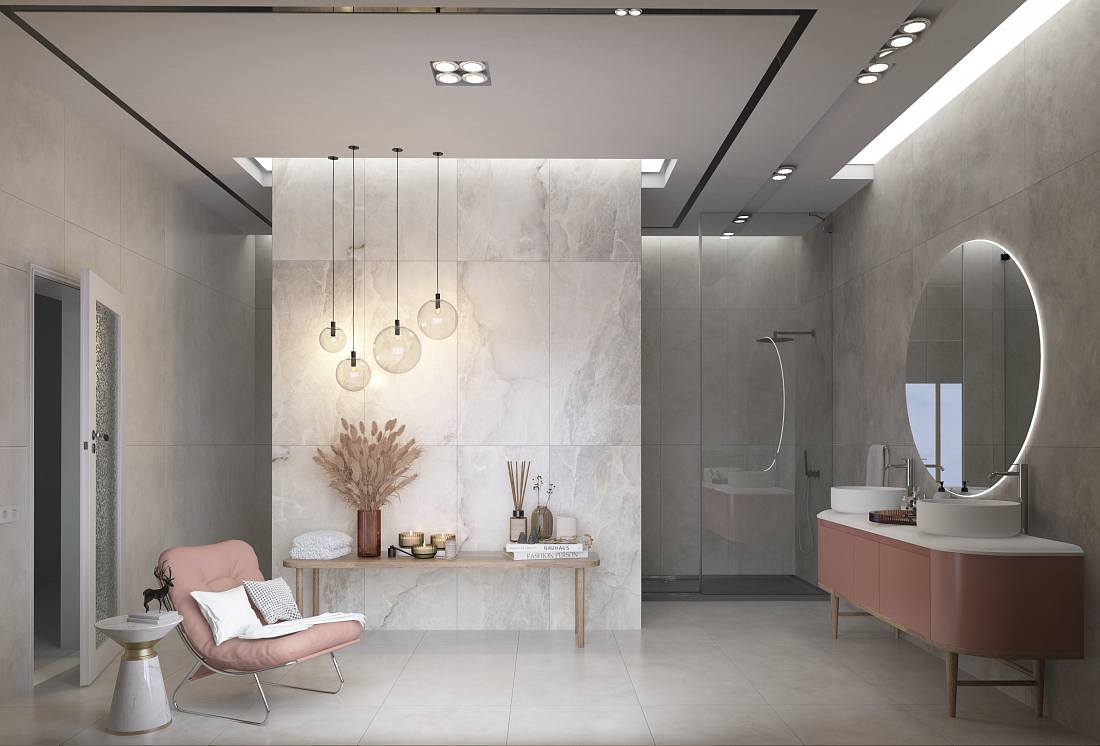 На пол Marmora Grey Lapato Carving 60x120 - фото 11