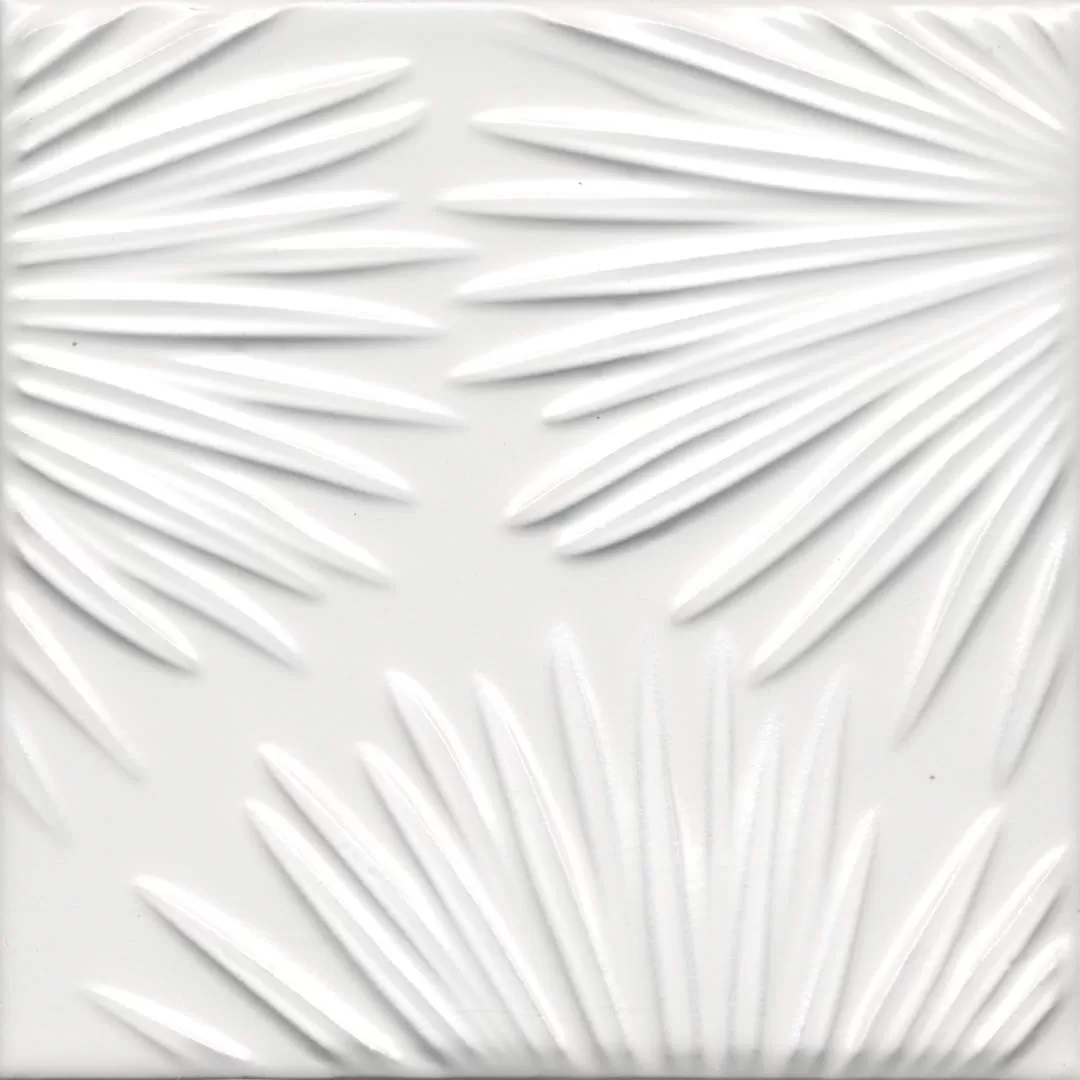 KMD2SFE001BN Декор Агдаль 4 белый матовый структура 15x15x0.9