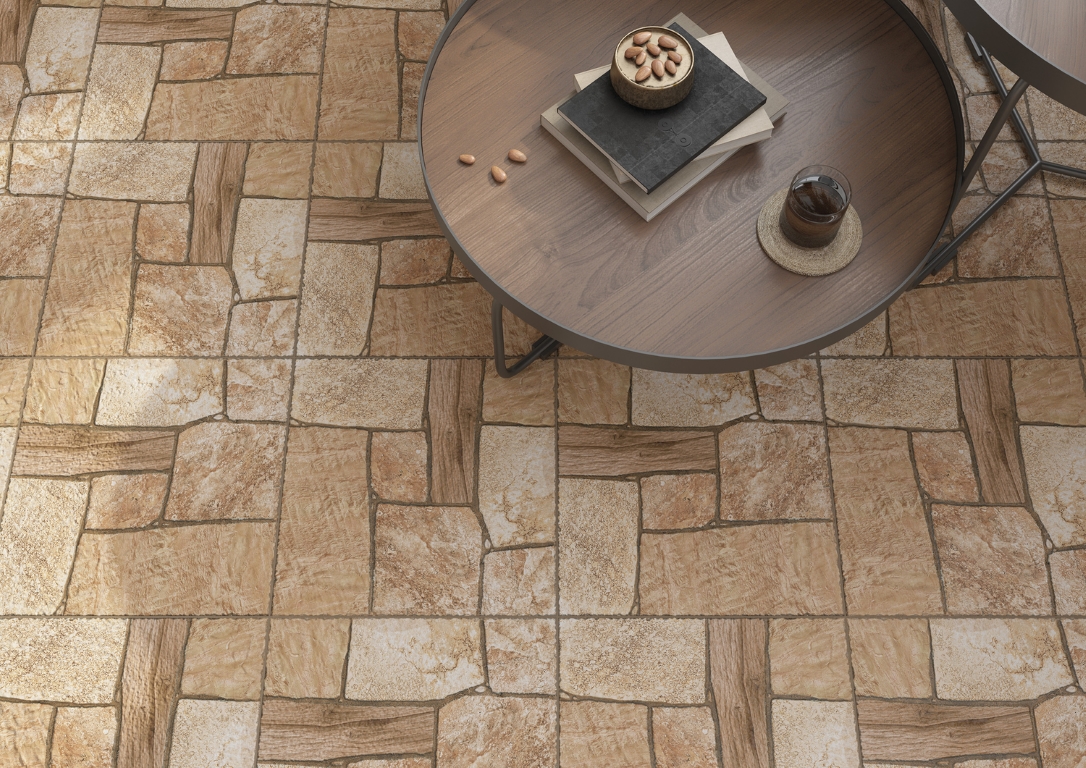 16433 На пол Exterio Бежевый - фото 3