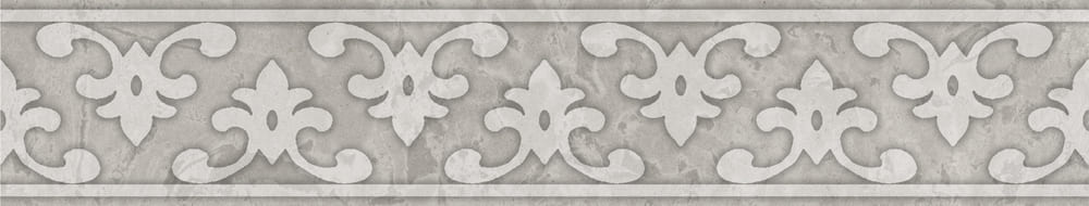 OS/A295/8349 Бордюр Ферони Серый Светлый Матовый 30x5.7 - фото 5