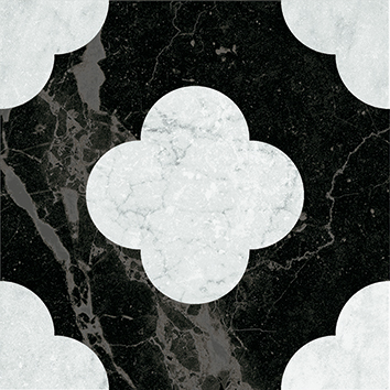 4101200 На пол Dandy Pin Black White 18.6x18.6 - фото 16