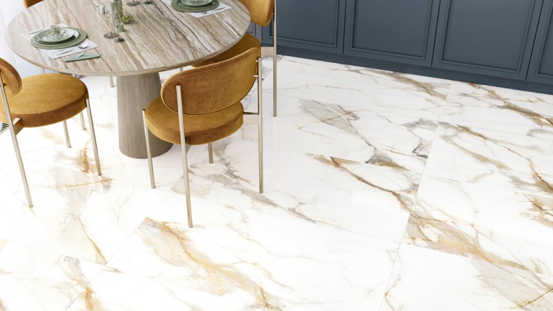 GFA114CLR04L На пол Calacatta Oro Лаппатированный 570x1140x7.5 - фото 13