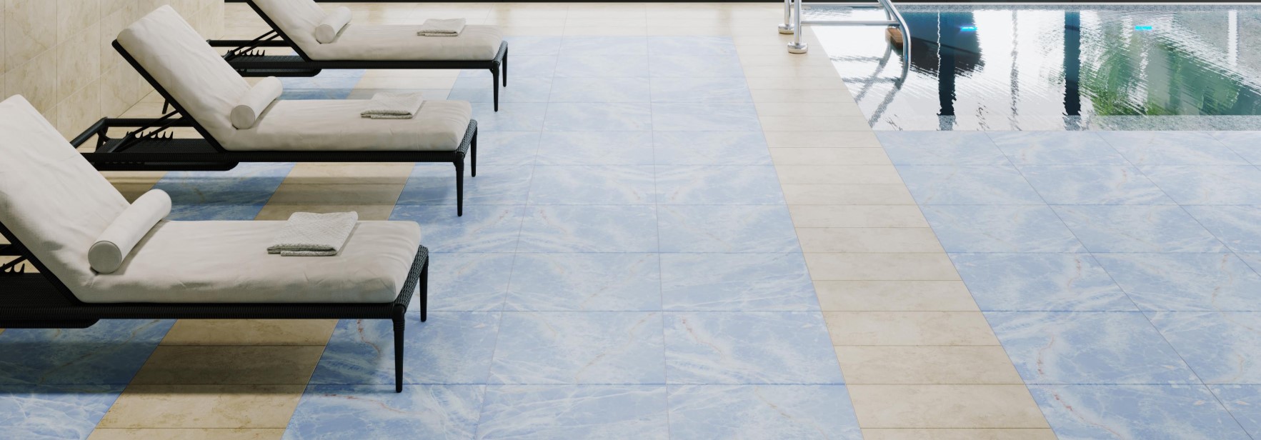 NR0359 На пол Sardinia Синий 600х600х10 - фото 2