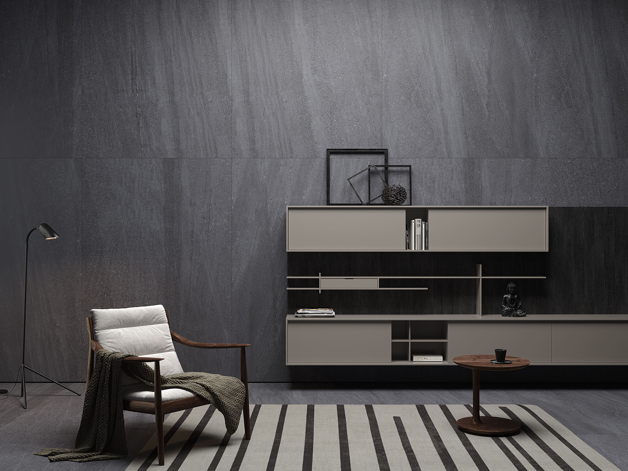 1093 На пол 1XL Slate Nero Mate 180x120 - фото 58