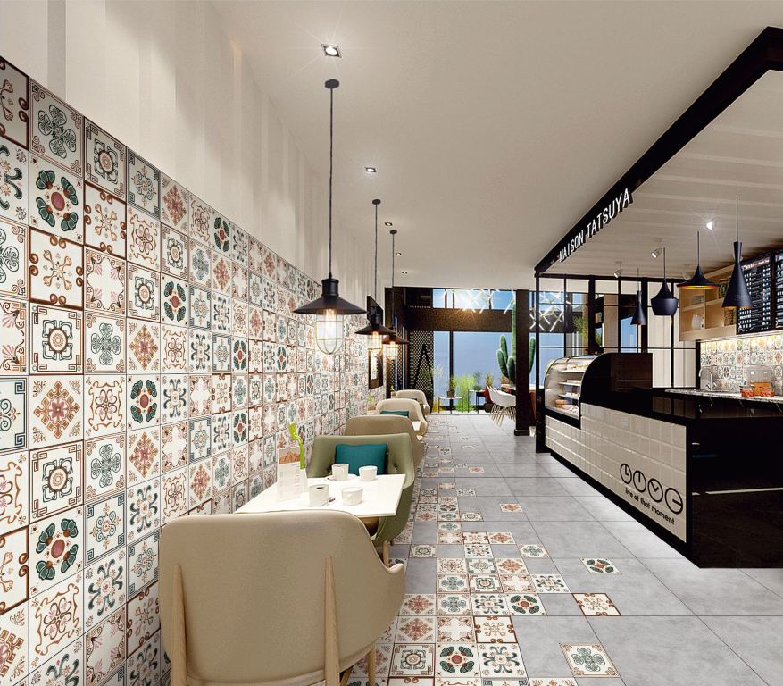 На пол Art Decor DC222 20x20 - фото 6