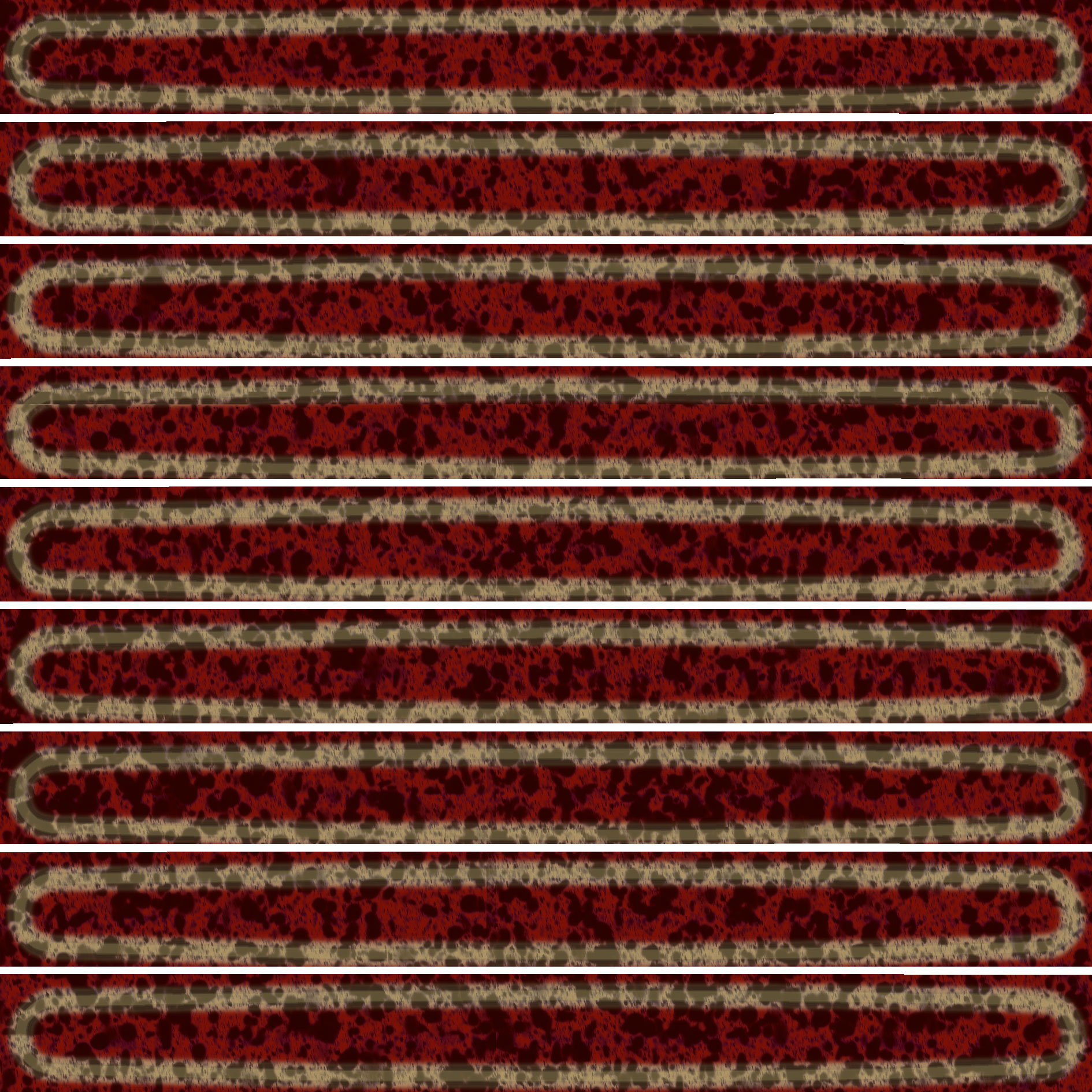 KMD2SOB003BN Декор Далия Чипсет красный тёмный глянцевый 20x20x0.95 - фото 5