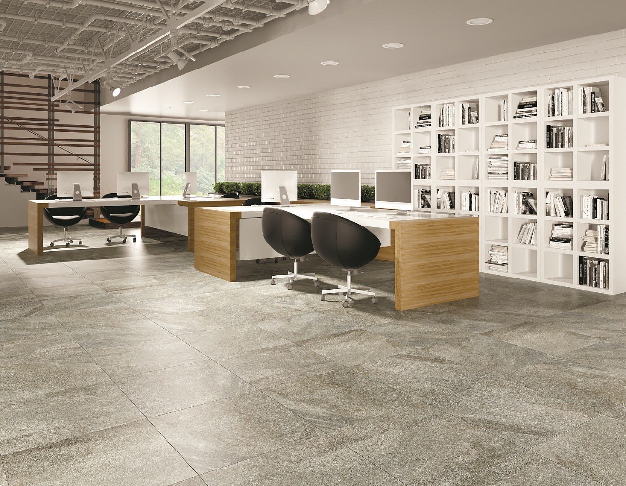 K-176/SR/st01/294x600x9 Ступень Montana Темно-серый 60x29.4 Структурированный st01 9мм - фото 2