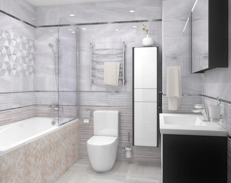 17-10-11-1186 На стену Diadema Бежевая Рельеф - фото 21