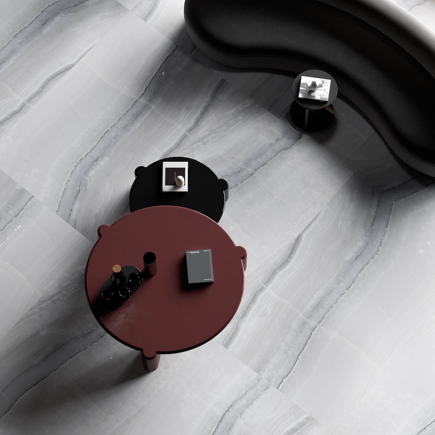 1093 На пол 1XL Slate Nero Mate 180x120 - фото 16