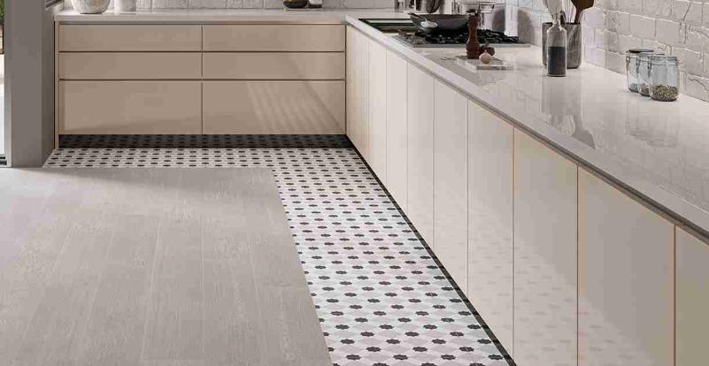 730403 На пол Vernon Серый 45x45 - фото 2