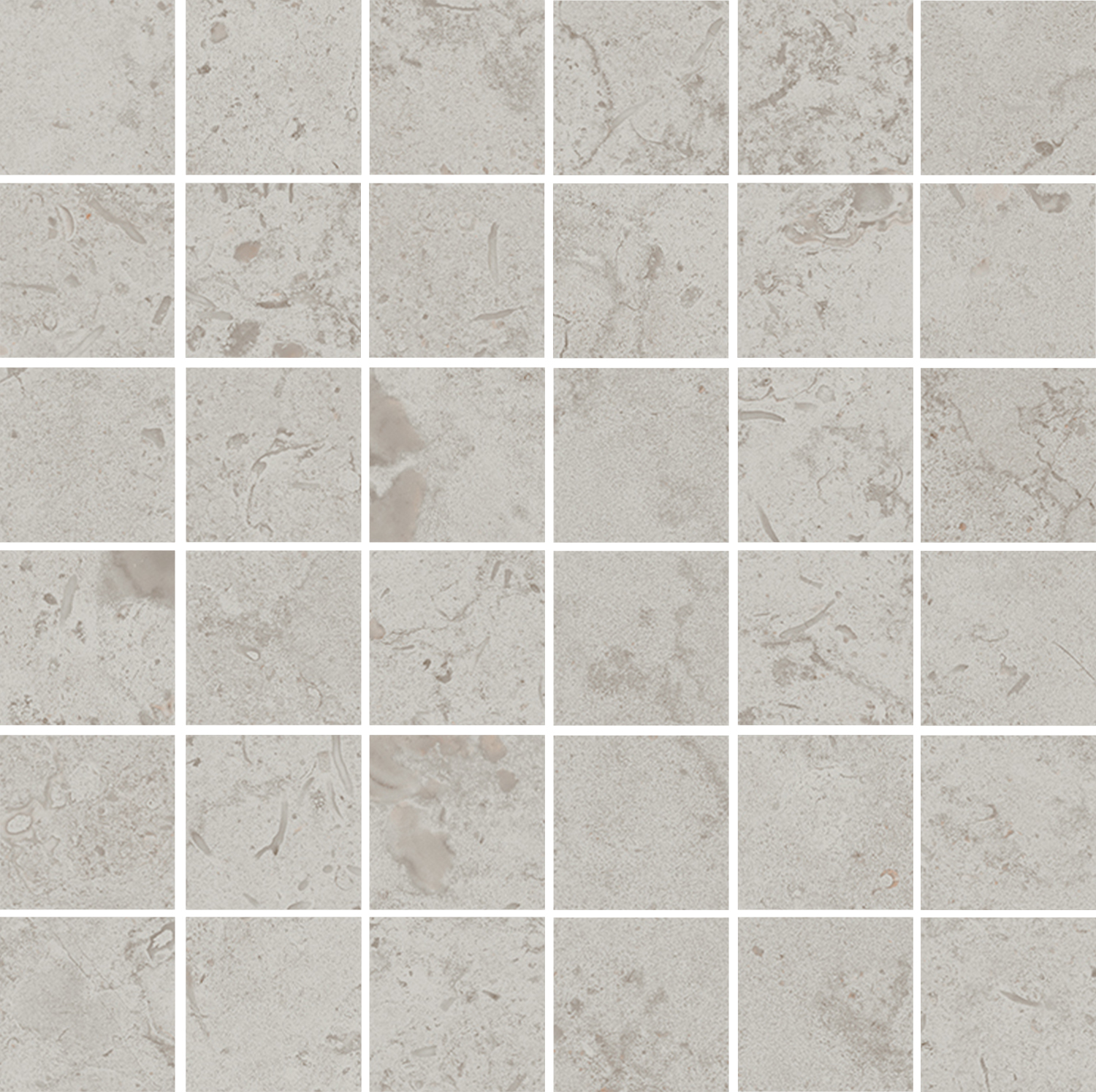 DD2053/MM Декор Про Лаймстоун Серая Светлая Матовая Мозаичная 30х30 - фото 5