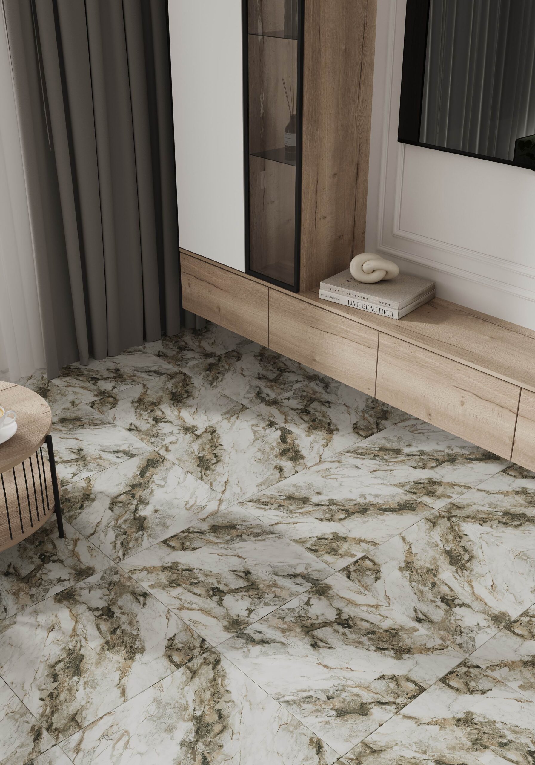 На пол Asgard GP бежевый 500х500 - фото 7