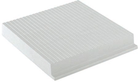 203-2020 На пол Olympic Series Petit Carre Профильная противоскользящая плитка с сетчатой поверхностью L 24.5x24.5