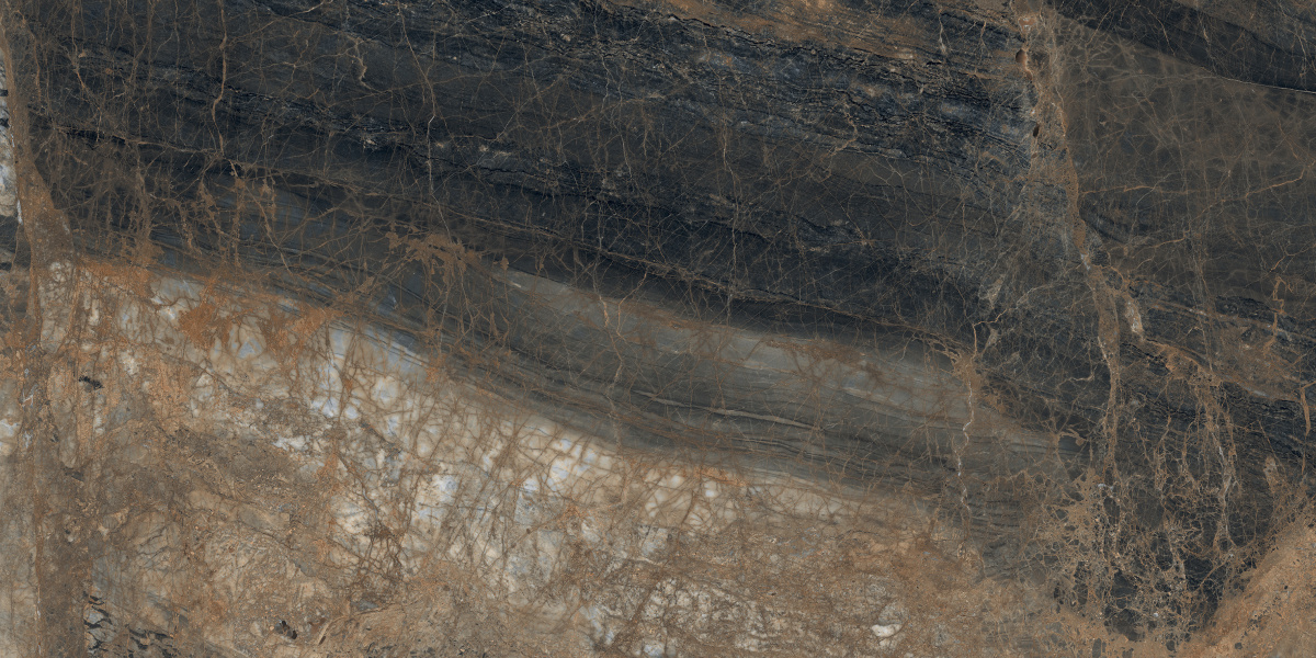 На пол Lunar Marron Коричневый матовый+гл.чернила 80х160