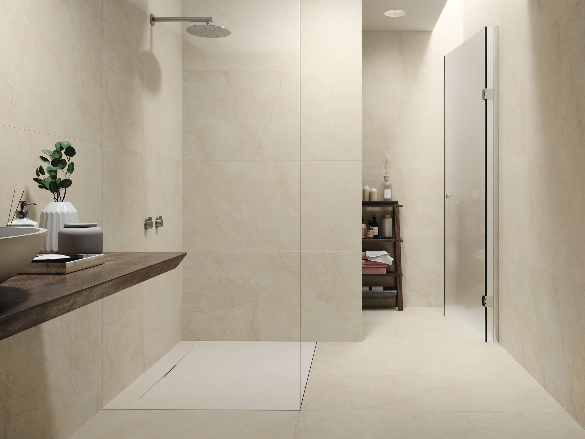 На пол Cream Chamber Natural 120x240 - фото 5