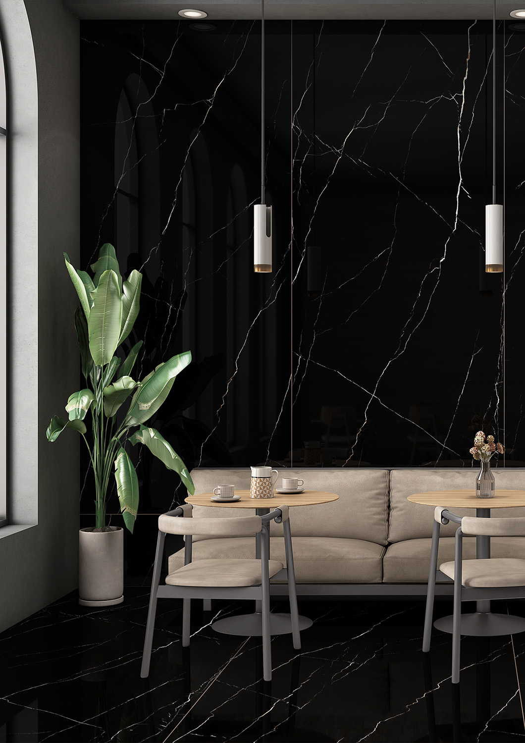 На пол Double Polished Nord Verde Luminous HG 2800х1200х6 - фото 8