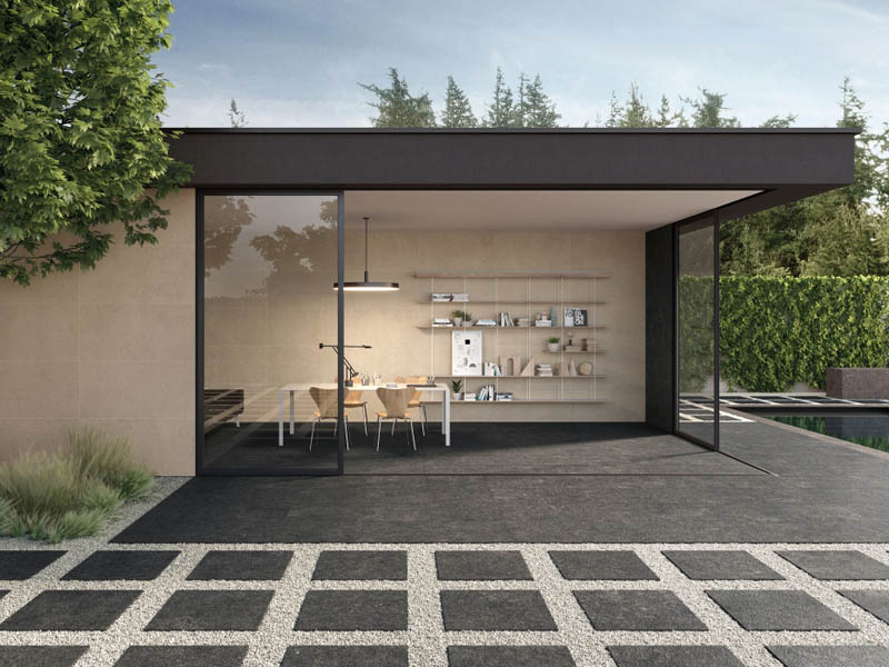 620090000669 Бордюр Room X2 Блэк Бортик 30x60 Закругленный Левый Натуральный - фото 2