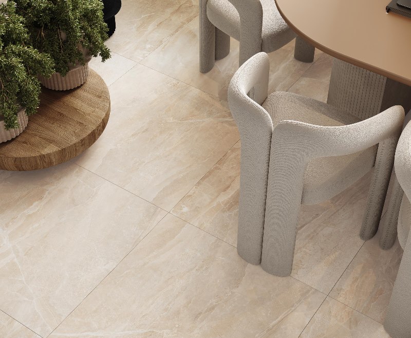 На пол Mainstream Beige Бежевый 60x60 Полированный - фото 6