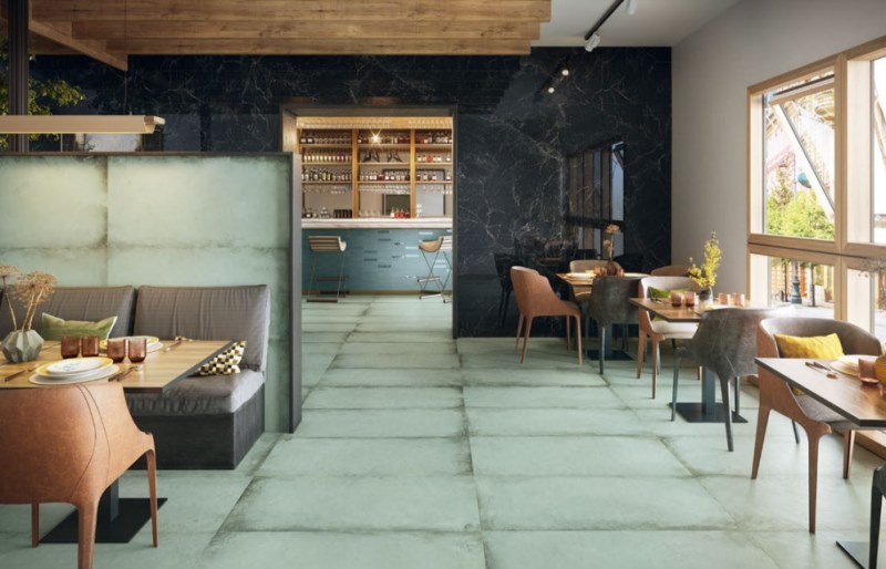 На пол Naxos Matt Rect White - фото 2