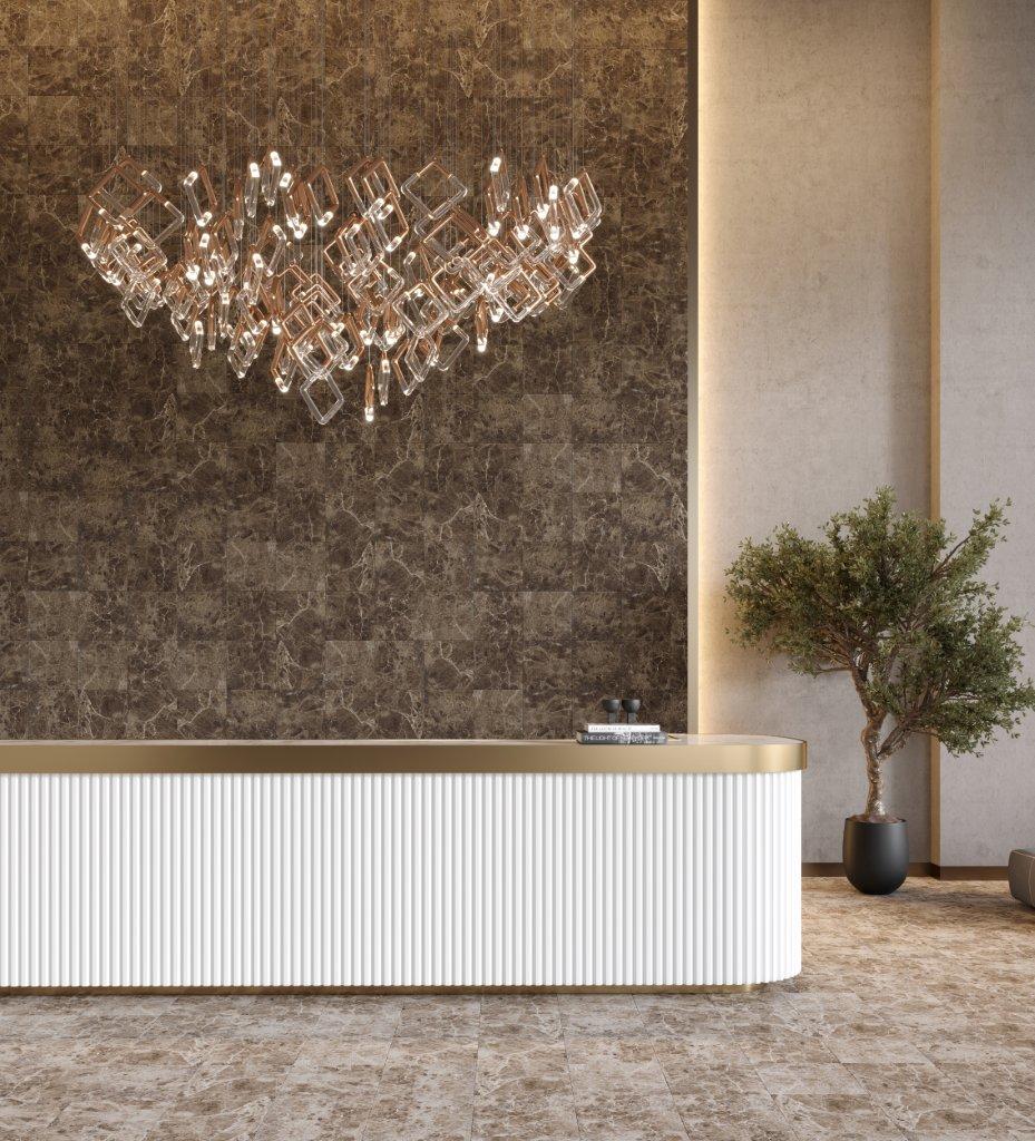 На пол Аликанте Коричневая 32.7x32.7 - фото 2