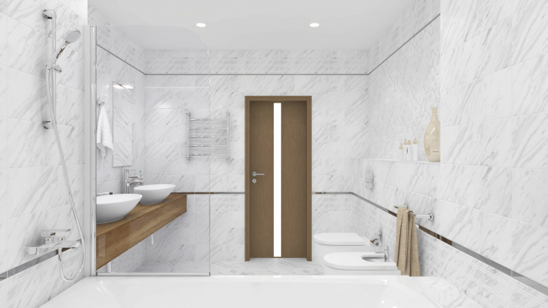 На пол Terma Terma белый 40х40 - фото 4