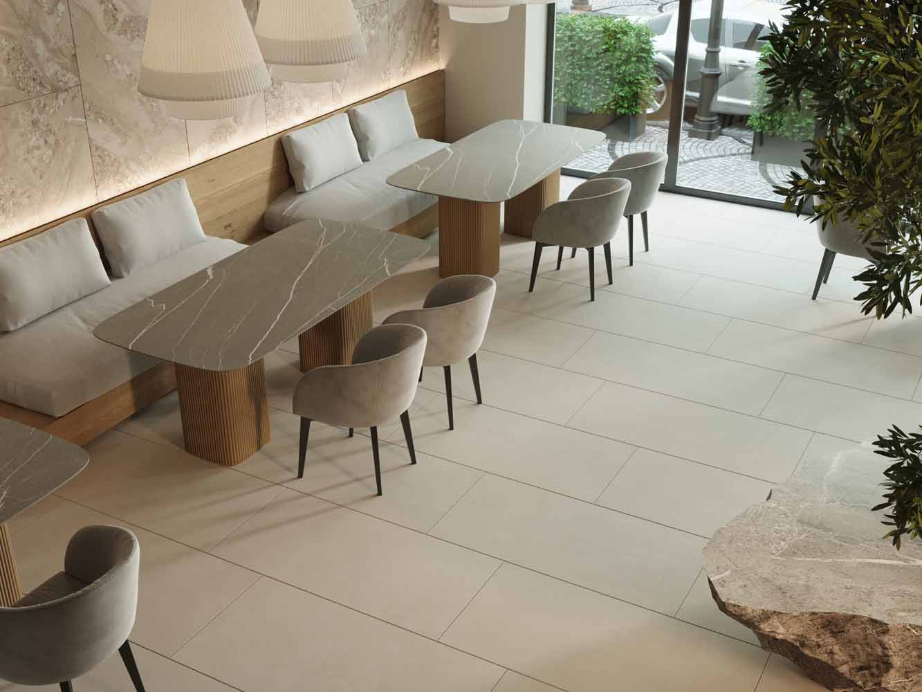 Ступень Oceanmist OM02 Beige неполированный 33x120 - фото 6