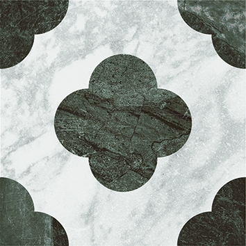 4101196 На пол Dandy Pin White Green 18.6x18.6 - фото 17