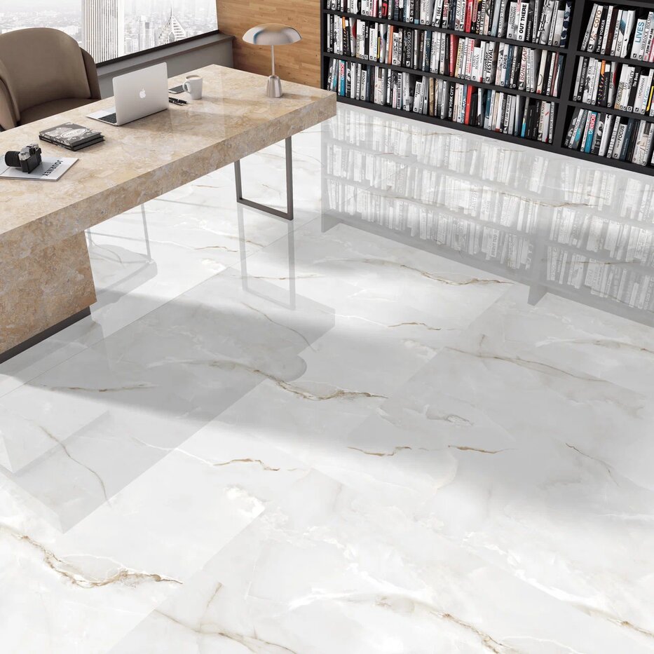 AMBROSGP120 На пол Glossy Ambros Gris Polish 60x120 - фото 13