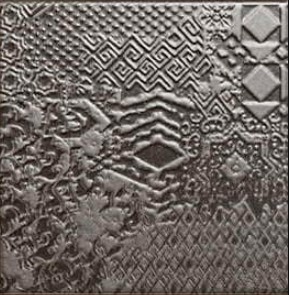 Декор Metal Tiles Decor Silver 20x20 - фото 6