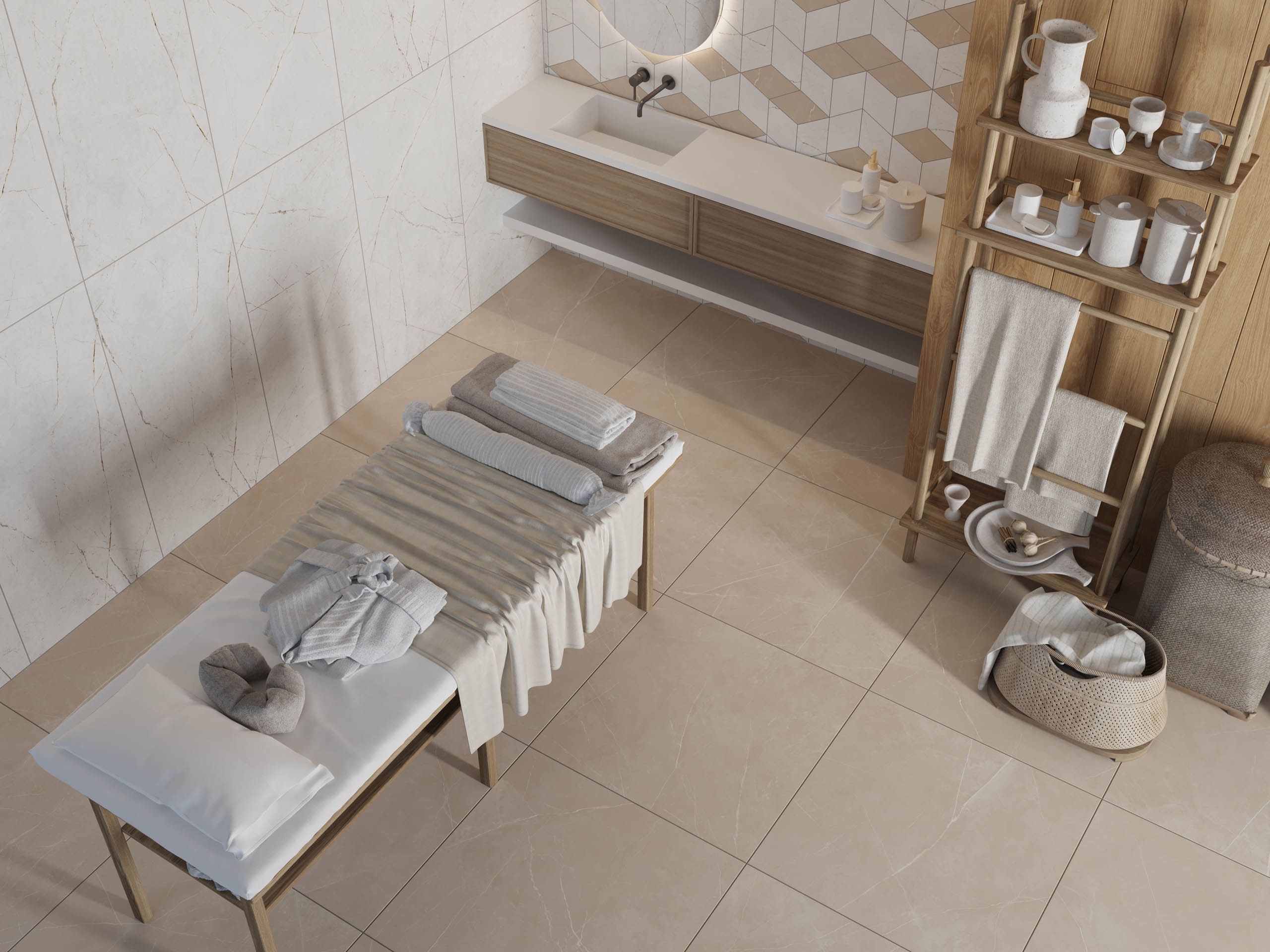 NL02/PS_NC/60x120x10R/GW На пол Nolana NL02 Light Grey Полированный Рект. 60x120x10 - фото 13