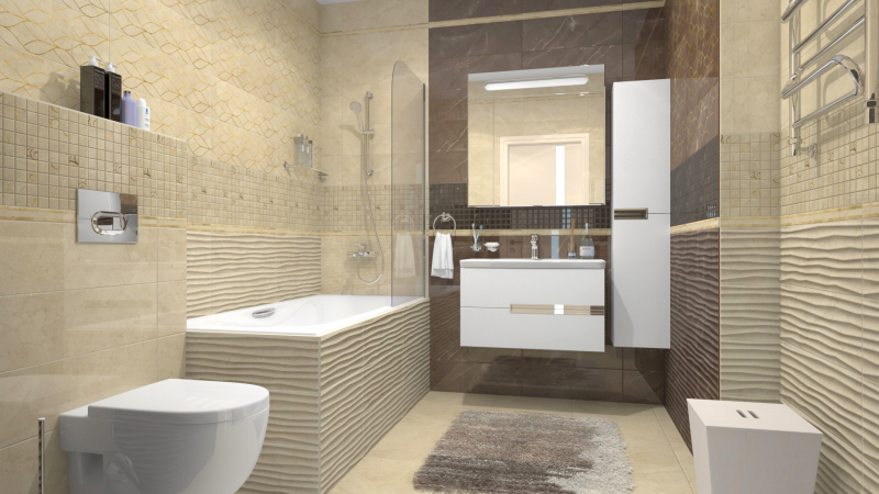 1064-0158 На стену Миланезе Дизайн Кaррaрa вoлнa 20х60 - фото 14