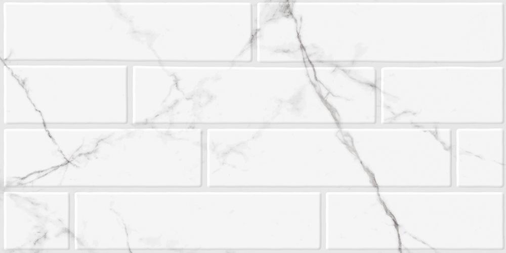 Декор Luzon Белый рельеф 300х600 - фото 8