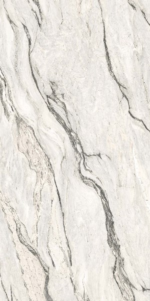 58346 На пол Duster Bianco Matt Carving Fusion (карвинг с металлизированными прожилками) - фото 2