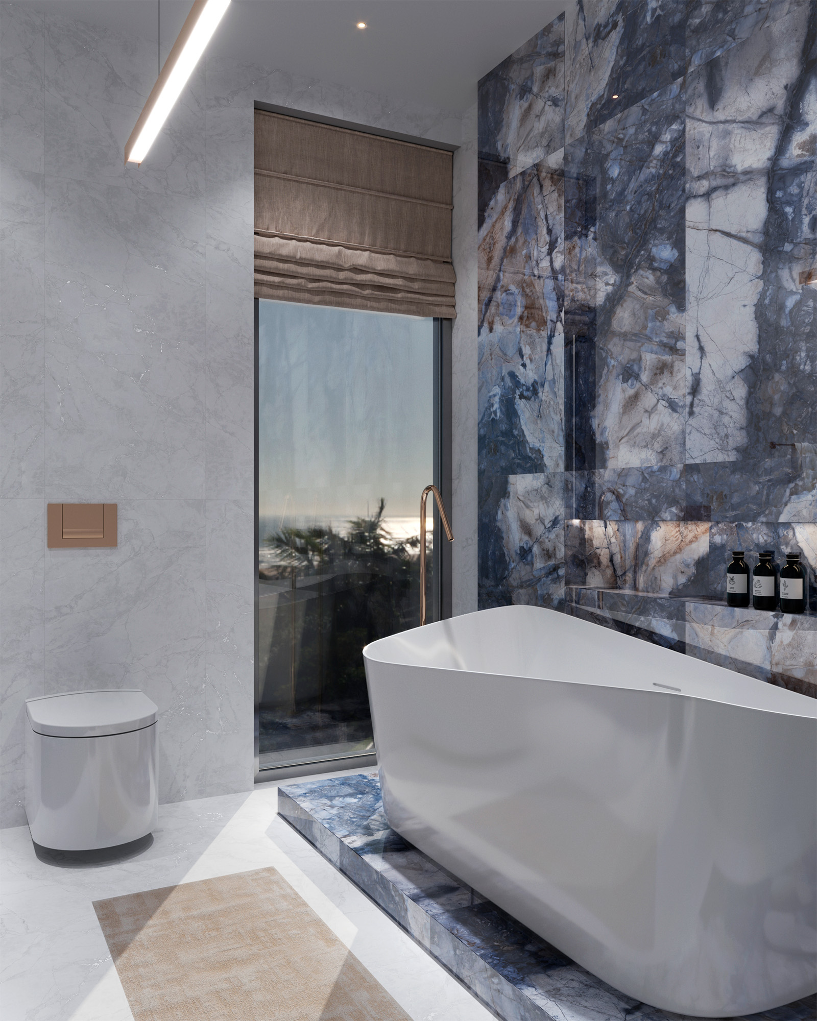 Arcadia Ceramica Bergamo Blue - фото 2