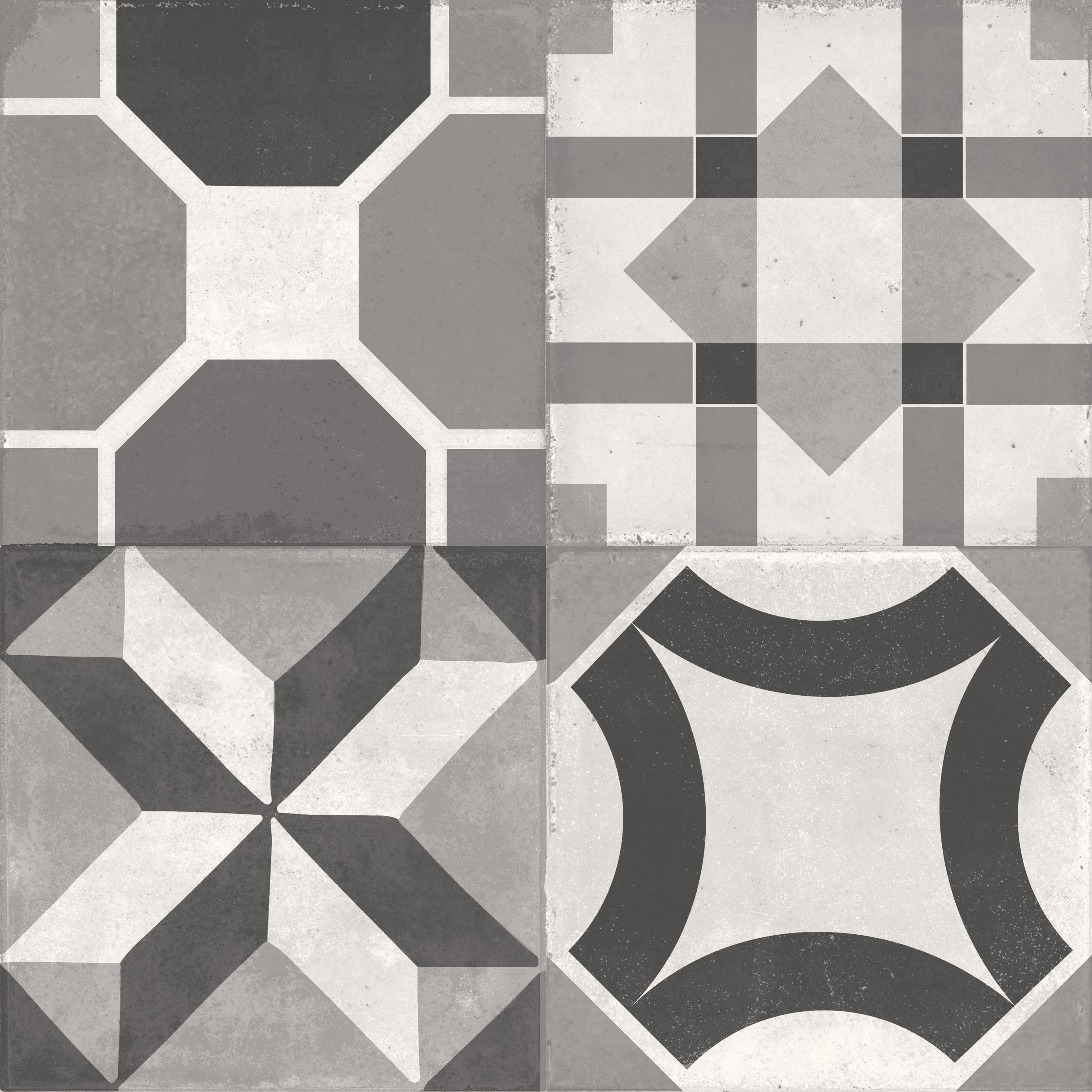 На пол Heritage & Cosy Mix Grey 33x33 - фото 7