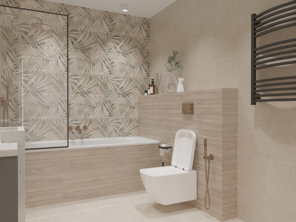 00-00109545 На стену Desert Maple Struttura 9.5мм 31.5x63 - фото 3