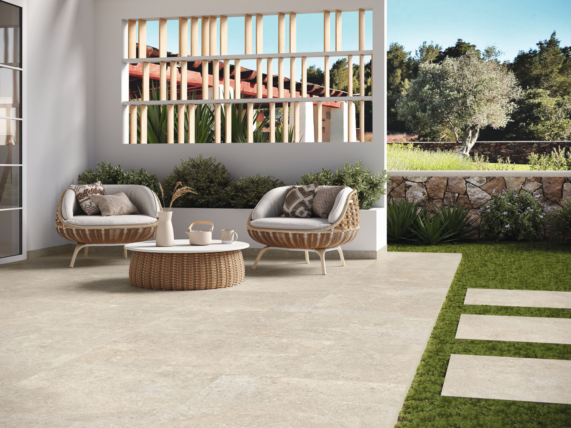 На пол Stoneland Ivory Rect 60x120 - фото 22