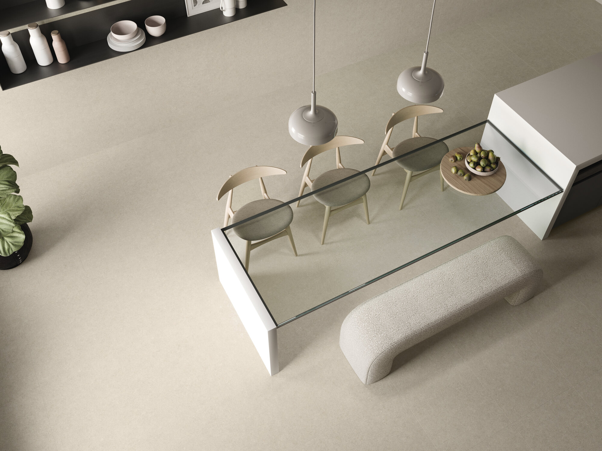 A044519 На стену Iwa Haru White Rect 30x90 - фото 15